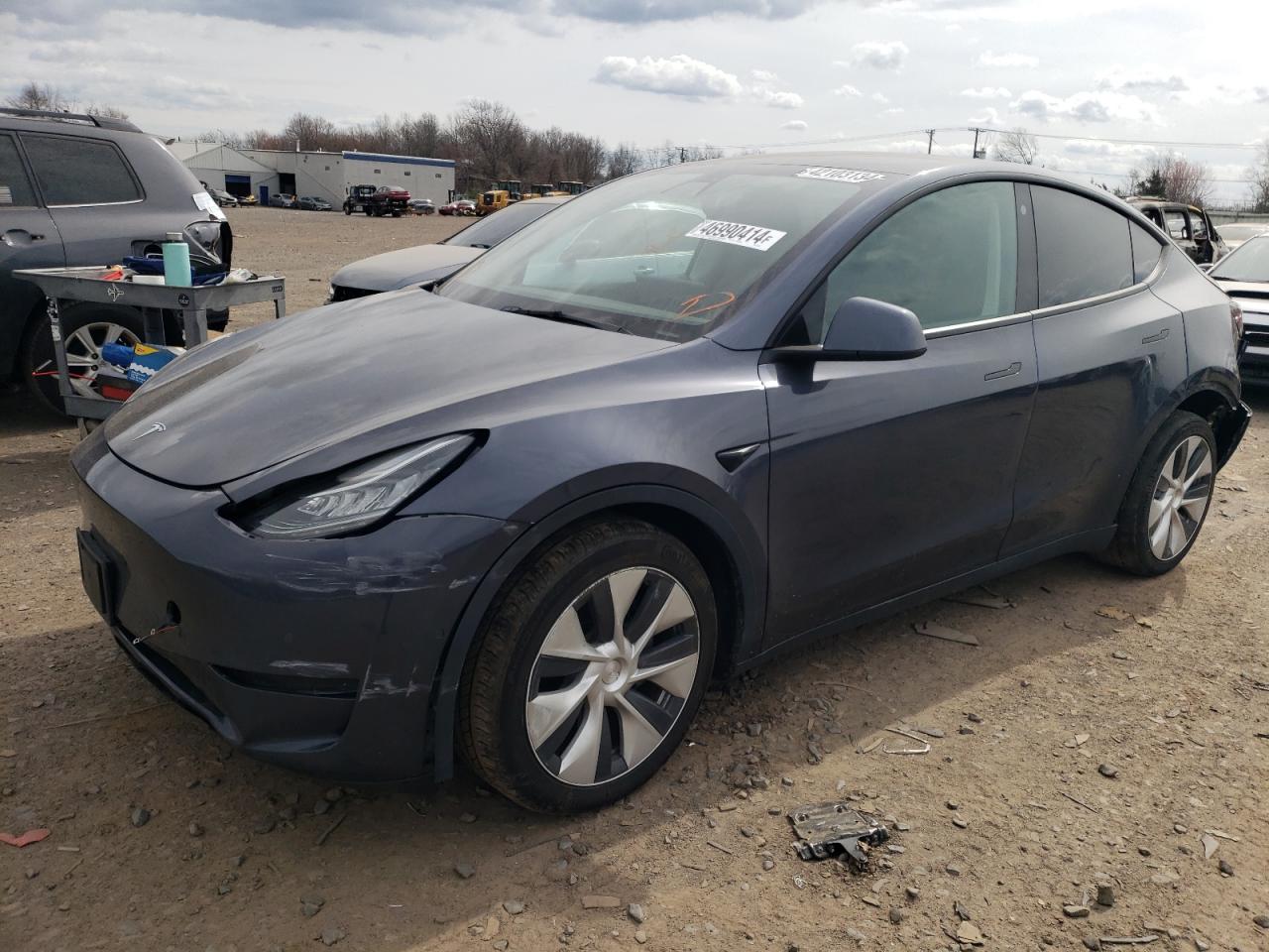 2022 TESLA MODEL Y  VIN:7SAYGDEE6NF375431