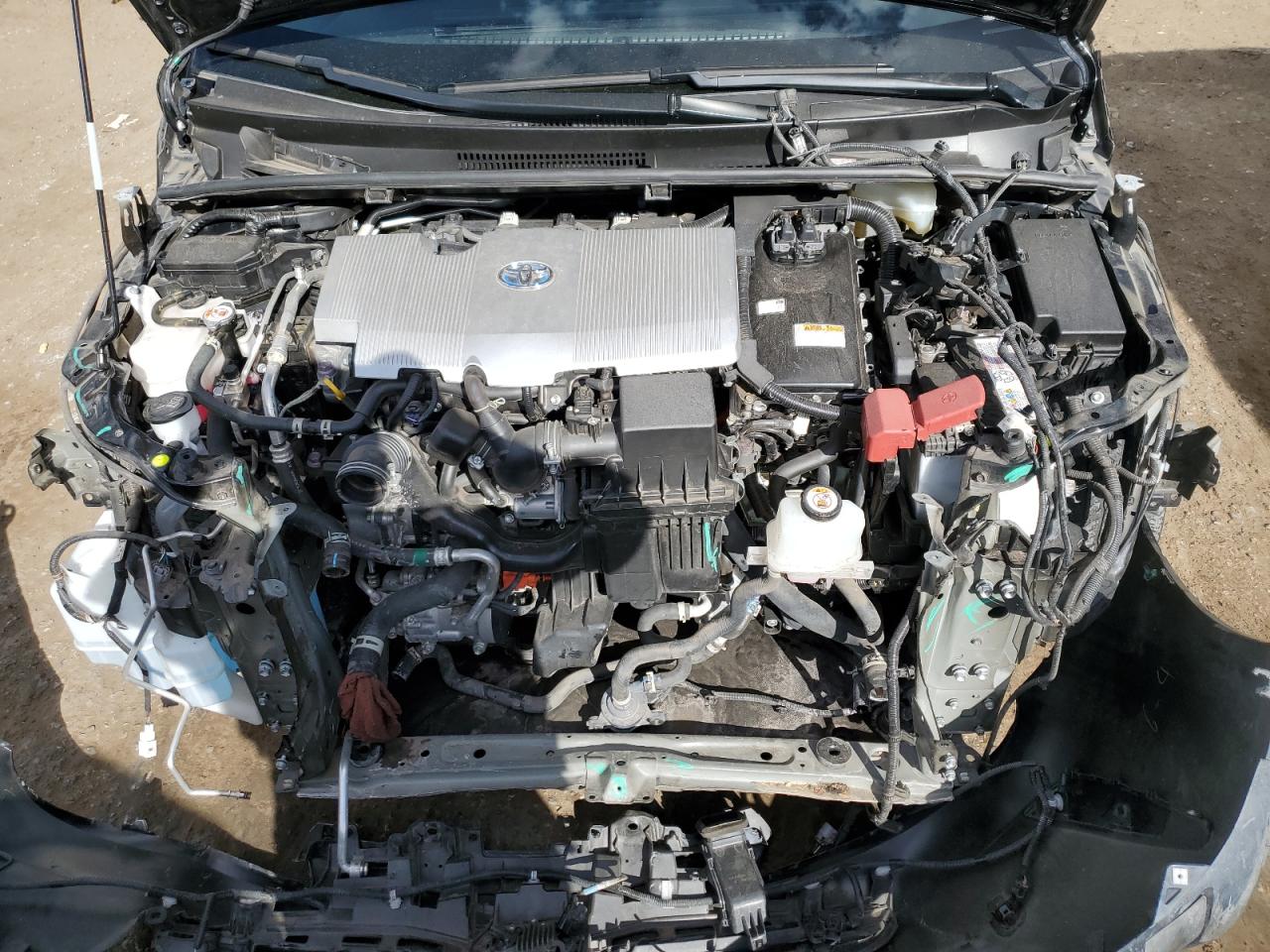 2022 TOYOTA PRIUS NIGHT SHADE VIN:JTDKAMFU7N3177769