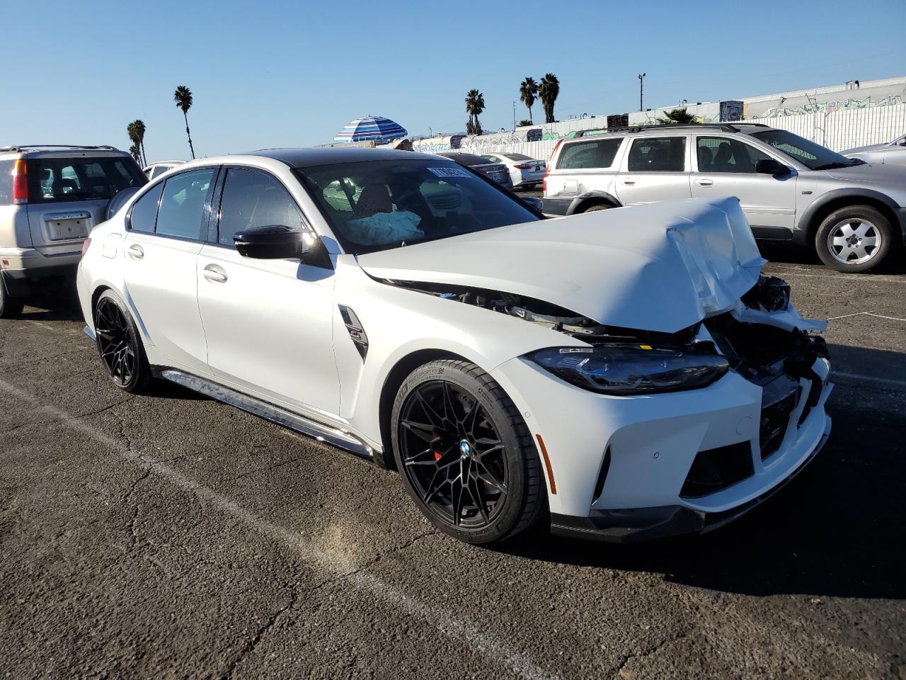 2022 BMW M3 COMPETITION VIN:WBS33AY03NFL72105