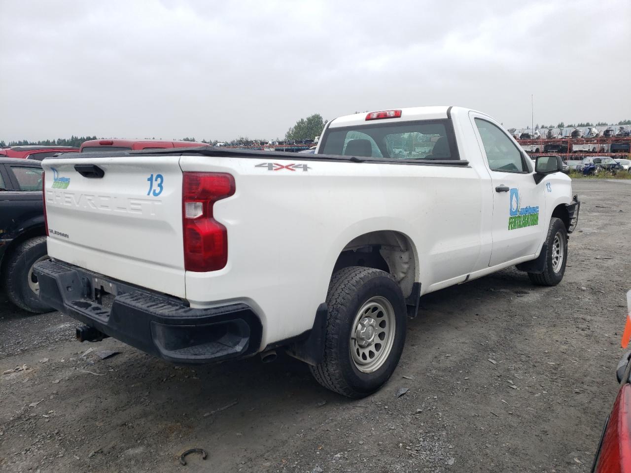 2022 CHEVROLET SILVERADO LTD K1500 VIN:3GCNYAEK7NG143223