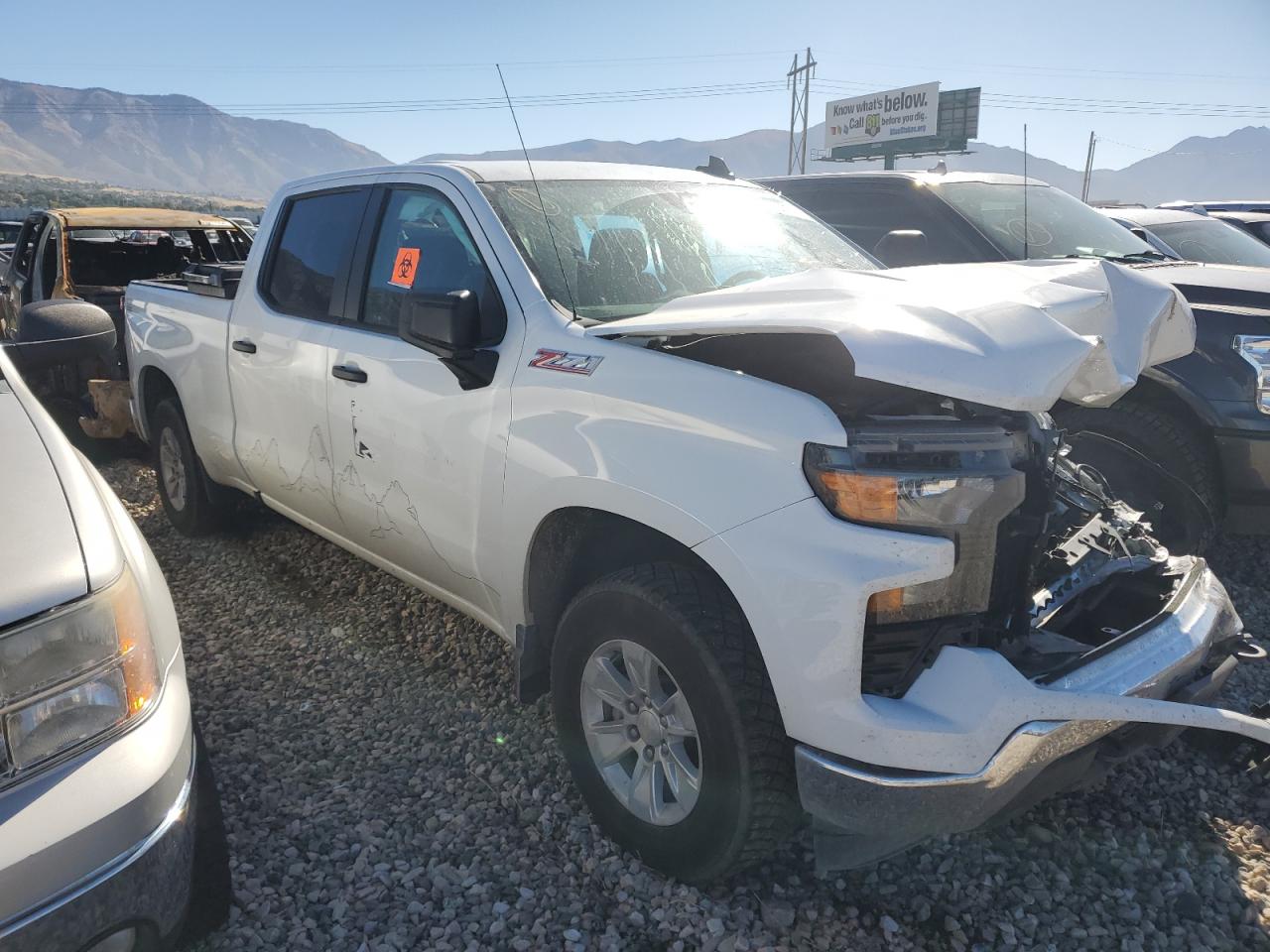 2023 CHEVROLET SILVERADO K1500 VIN:3GCUDAED7PG182194