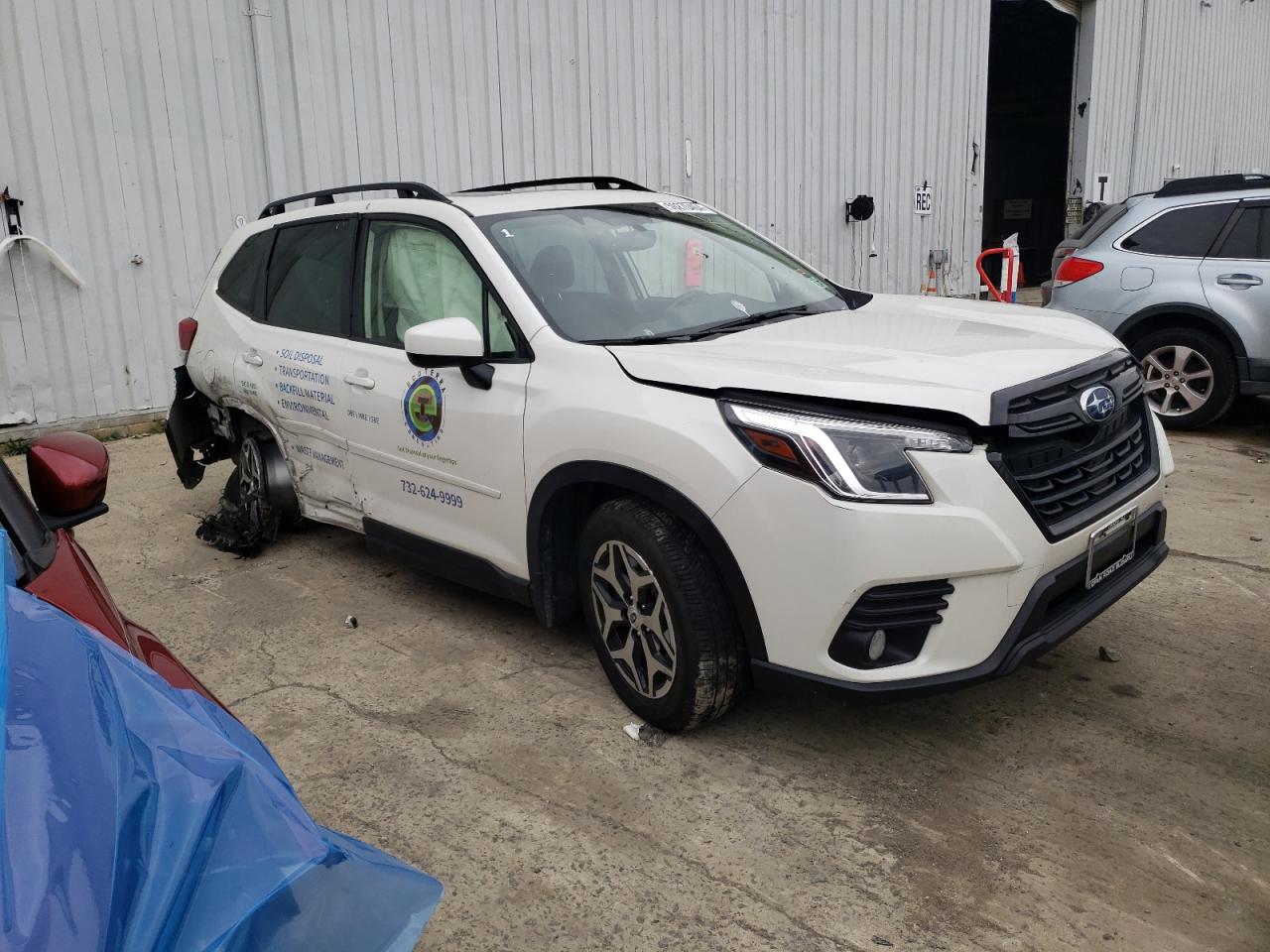 2022 SUBARU FORESTER PREMIUM VIN:JF2SKAEC2NH415634