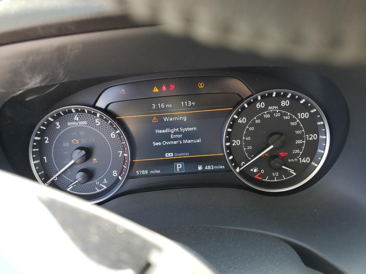 2024 NISSAN ARMADA SL VIN:JN8AY2BA0R9416867