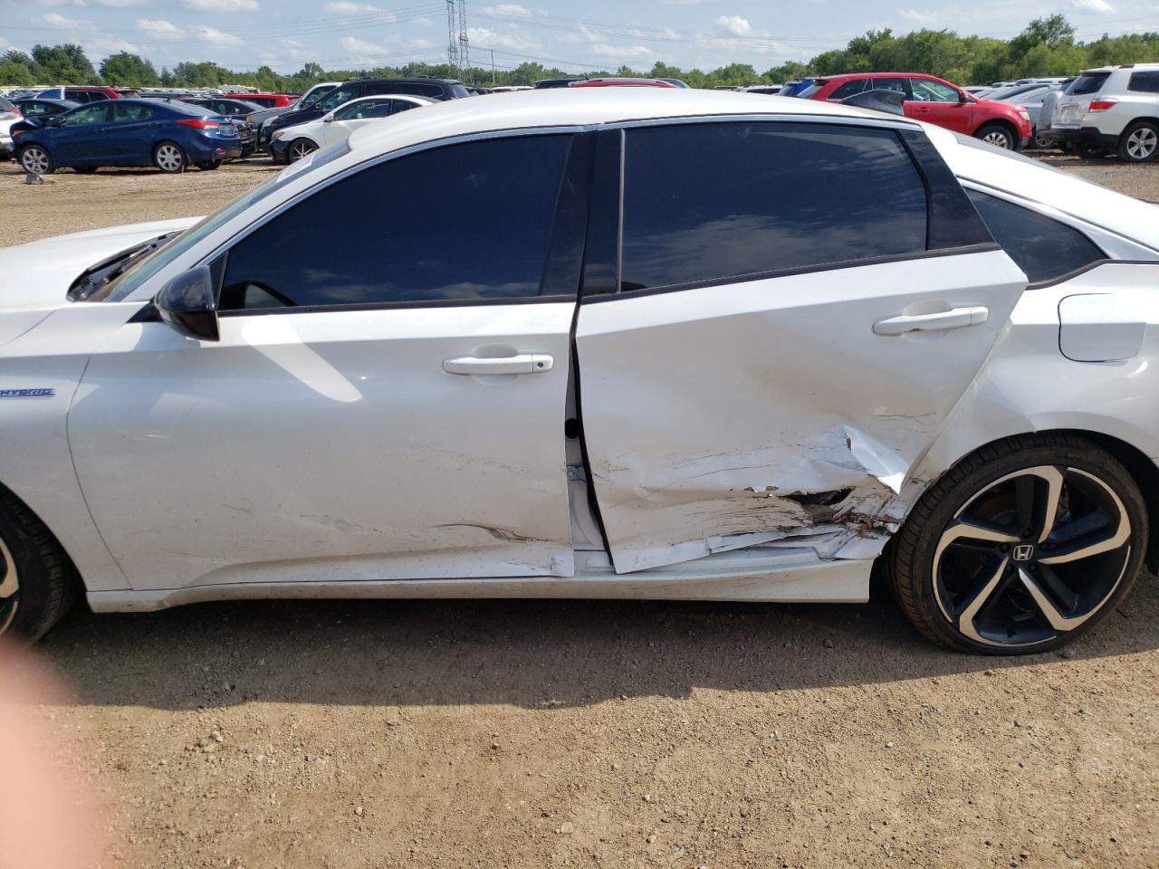 2022 HONDA ACCORD HYBRID SPORT VIN:1HGCV3F27NA010584