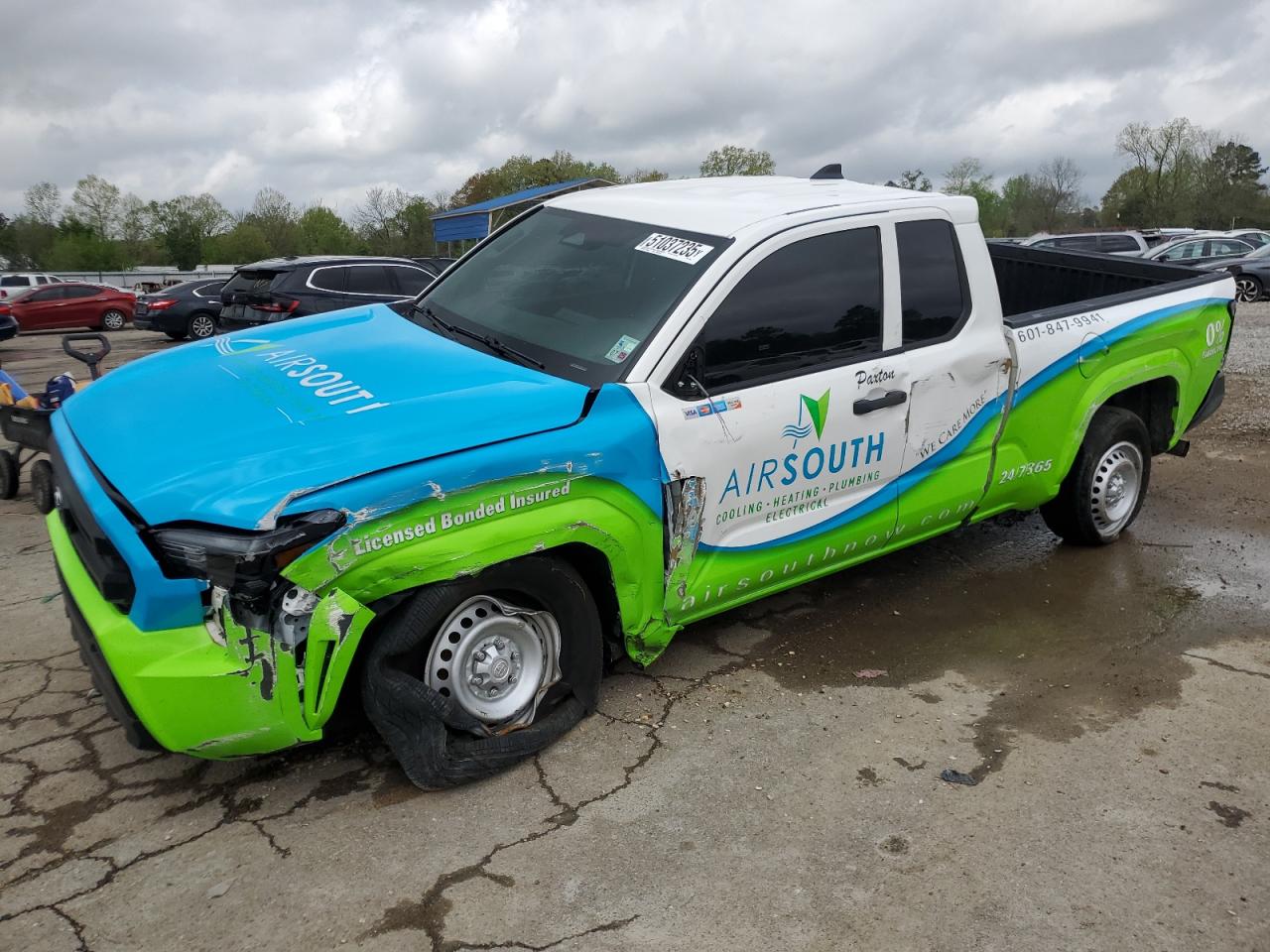 2024 TOYOTA TACOMA XTRACAB VIN:3TYJDAHNXRT007423