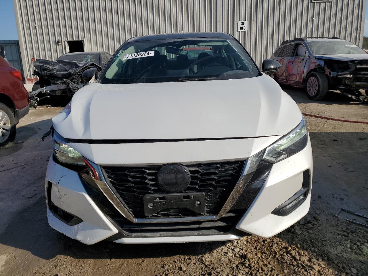 2022 NISSAN SENTRA SR VIN:3N1AB8DV1NY303145