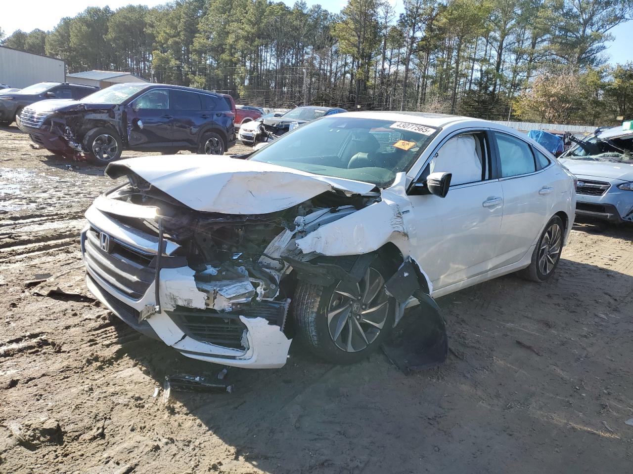 2022 HONDA INSIGHT TOURING VIN:19XZE4F95NE007563