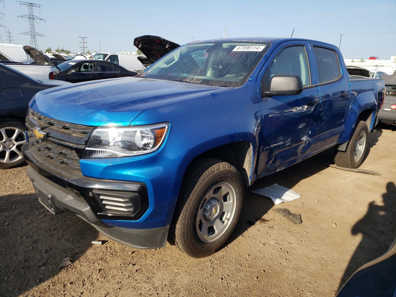 2022 CHEVROLET COLORADO  VIN:1GCGTBEN6N1324917