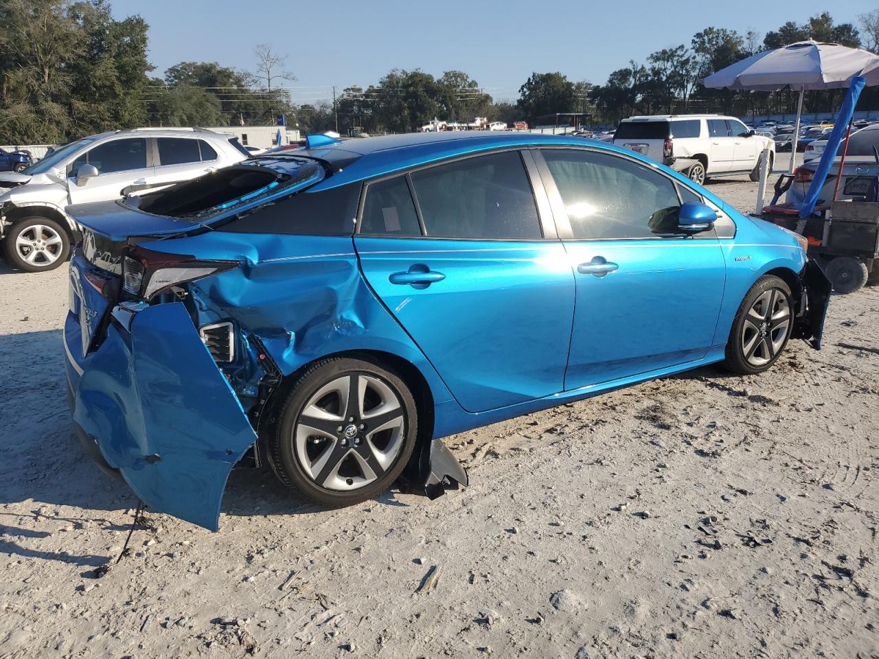 2022 TOYOTA PRIUS NIGHT SHADE VIN:JTDKAMFUXN3186143