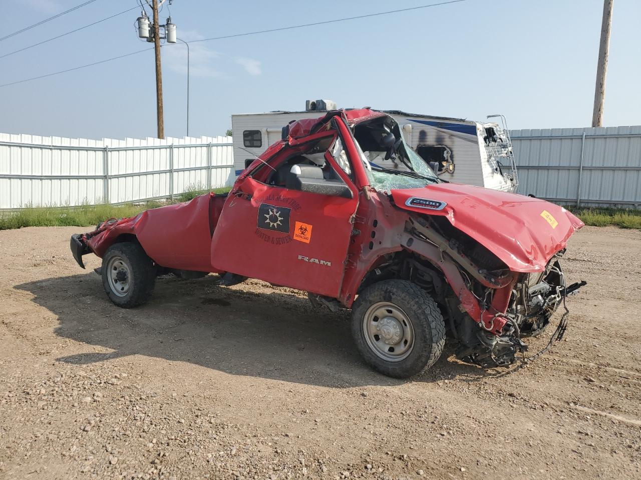 2022 RAM 2500 TRADESMAN VIN:3C6MR5AL8NG339404