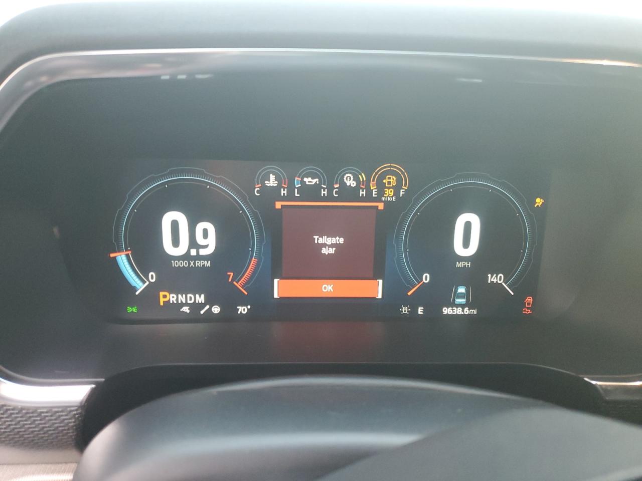 2023 FORD F150 RAPTOR VIN:1FTFW1RGXPFD10968