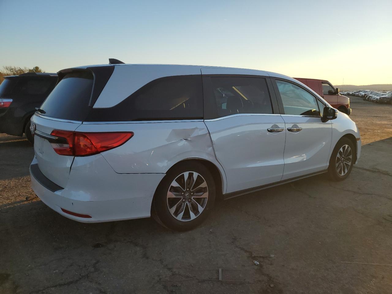 2022 HONDA ODYSSEY EXL VIN:5FNRL6H71NB043564