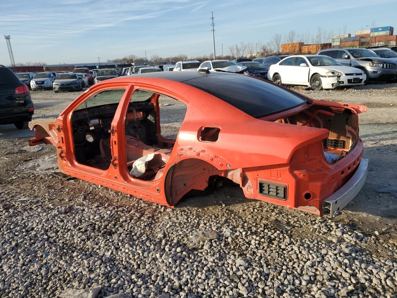 2022 DODGE CHARGER SCAT PACK VIN:2C3CDXGJXNH187456