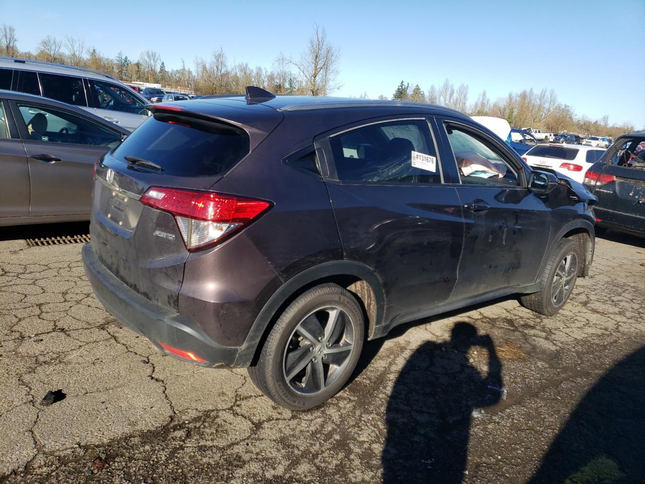 2022 HONDA HR-V EX VIN:3CZRU6H59NM747979