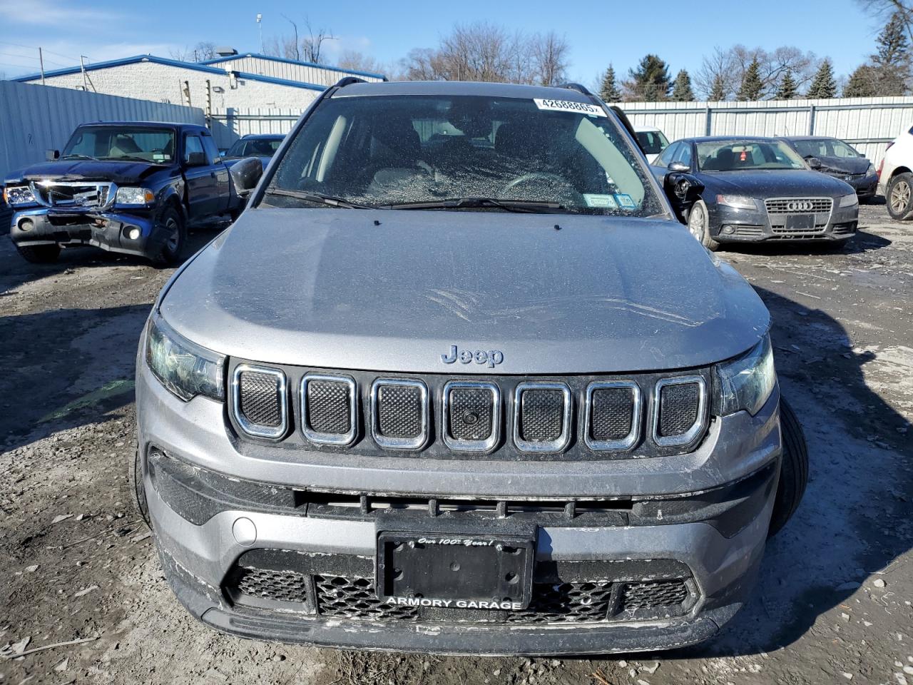2022 JEEP COMPASS LATITUDE LUX VIN:3C4NJDFBXNT212188