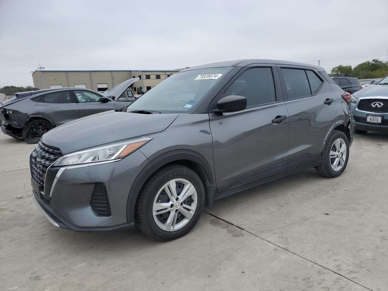 2022 NISSAN KICKS S VIN:3N1CP5BV3NL483513