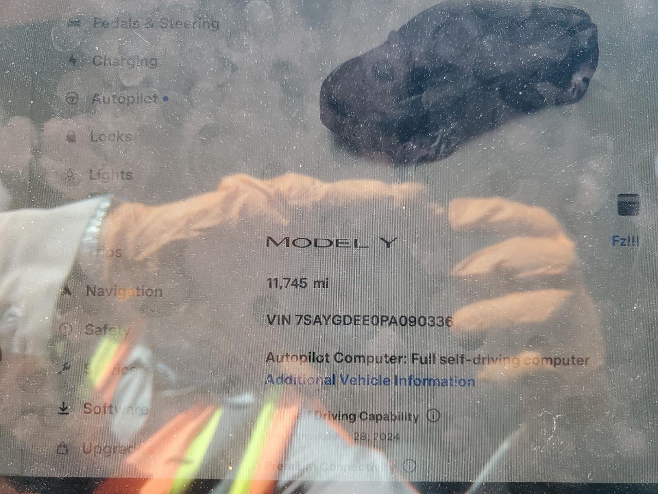 2023 TESLA MODEL Y  VIN:7SAYGDEE0PA090336