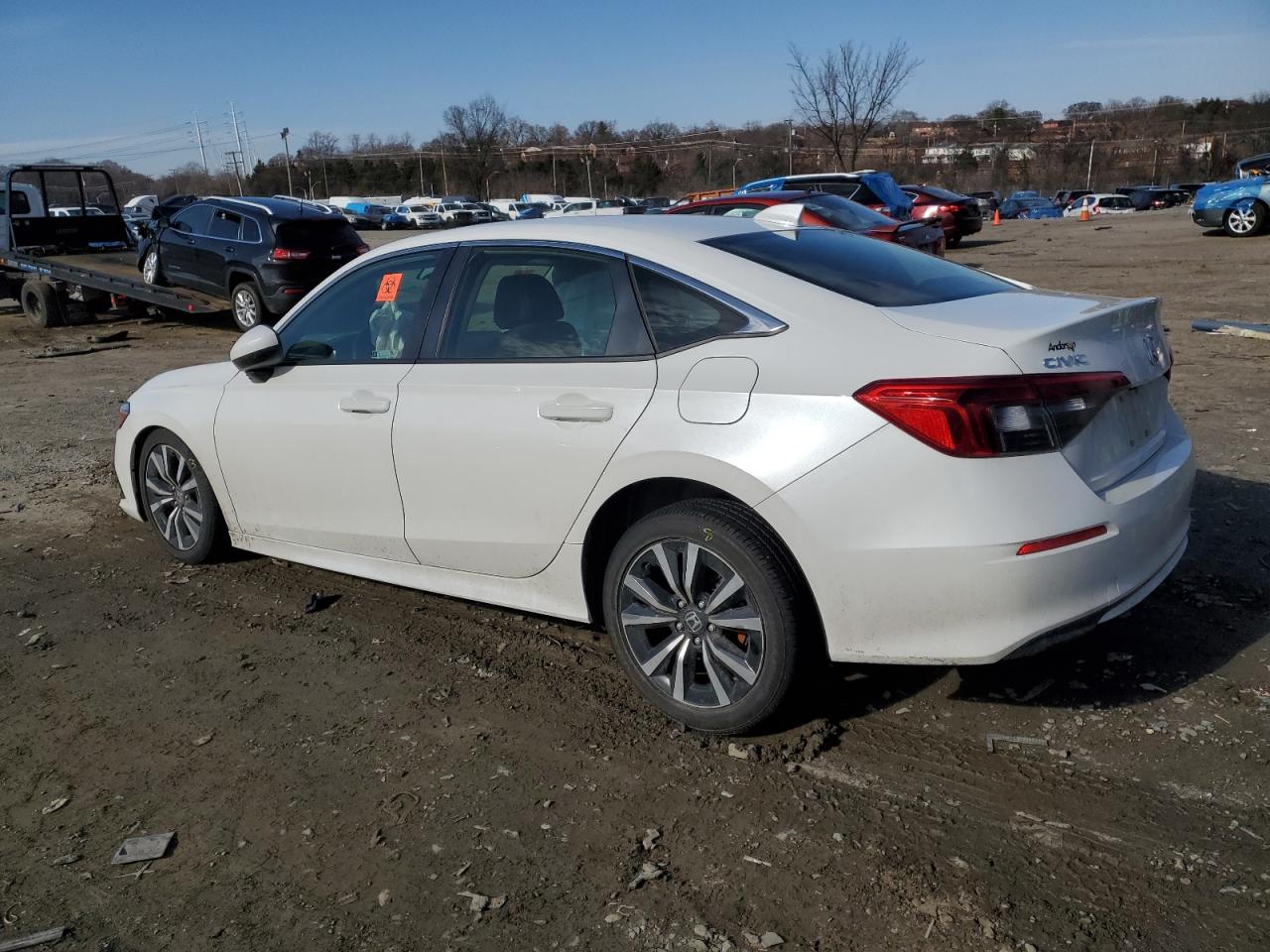 2022 HONDA CIVIC EX VIN:JHMFE1F71NX002763