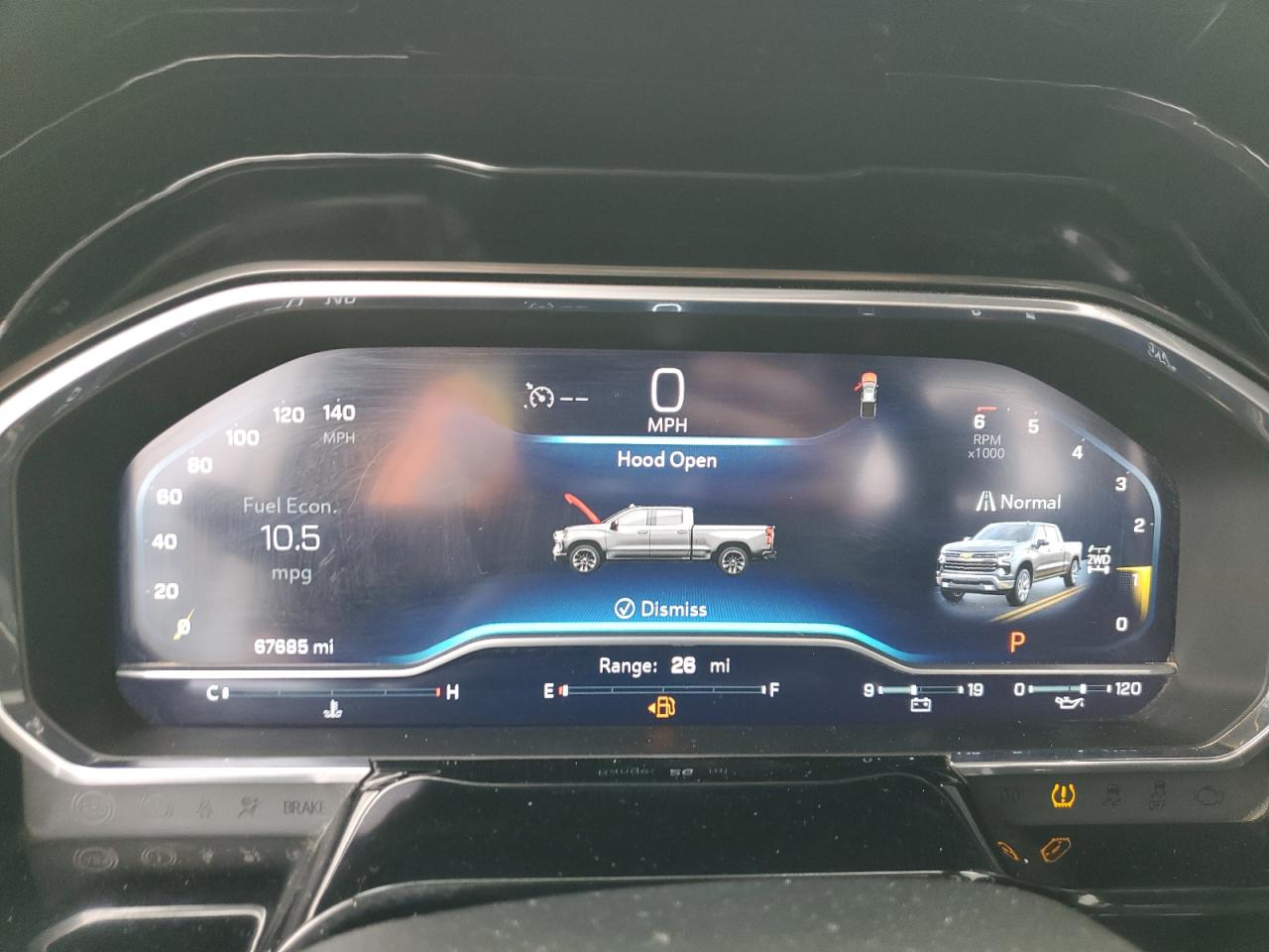 2023 CHEVROLET SILVERADO K1500 RST VIN:1GCUDEED3PZ127698