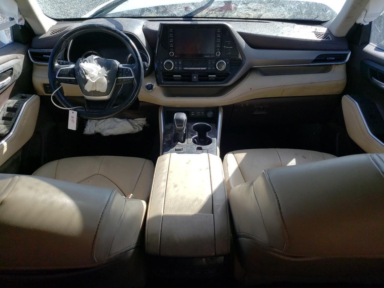 2022 TOYOTA HIGHLANDER XLE VIN:5TDHZRBH1NS191173