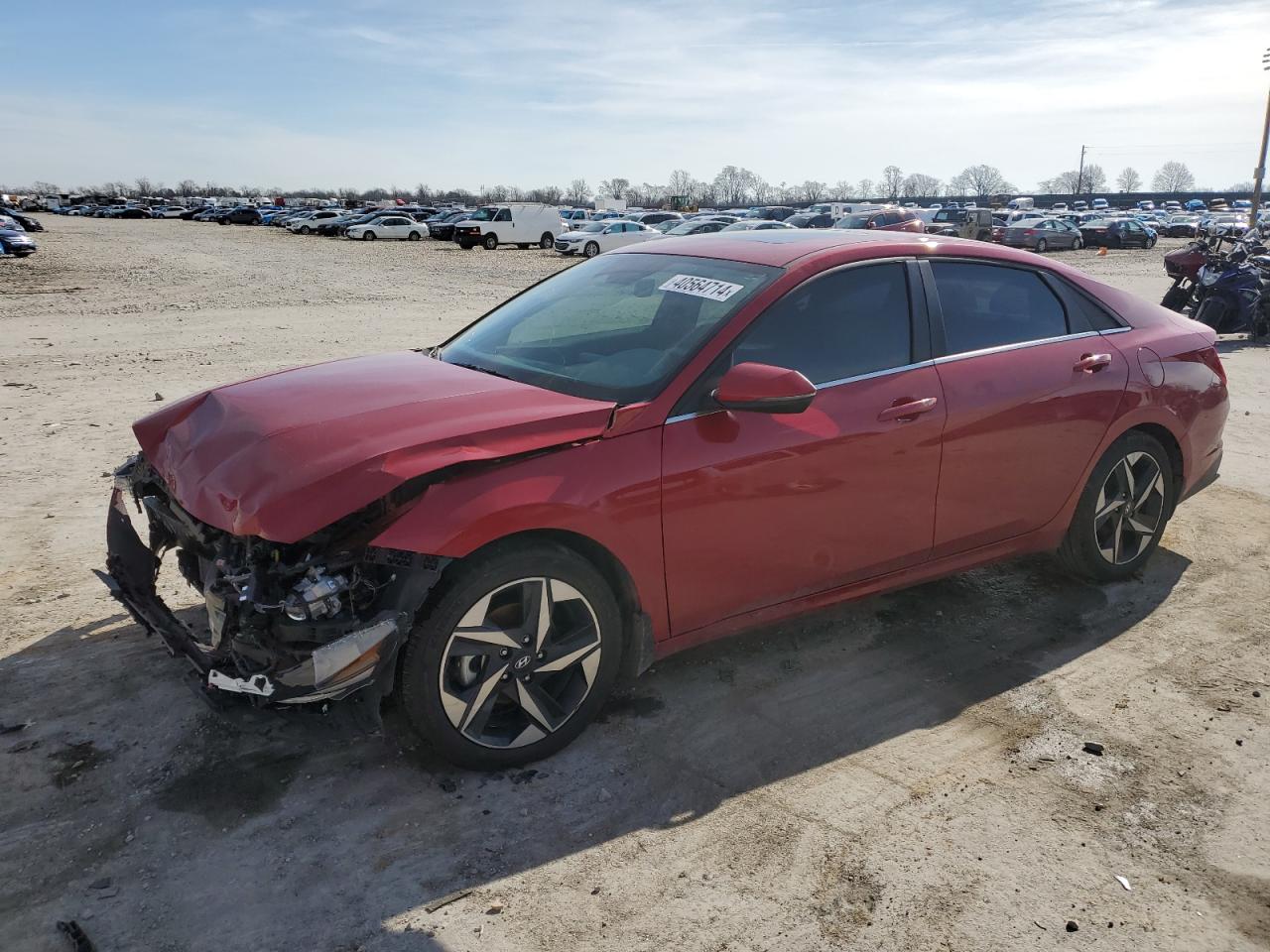 2022 HYUNDAI ELANTRA SEL VIN:KMHLN4AG5NU341083