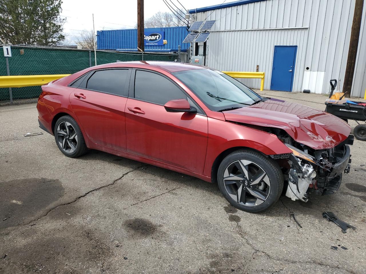 2023 HYUNDAI ELANTRA SEL VIN:KMHLS4AG8PU566402