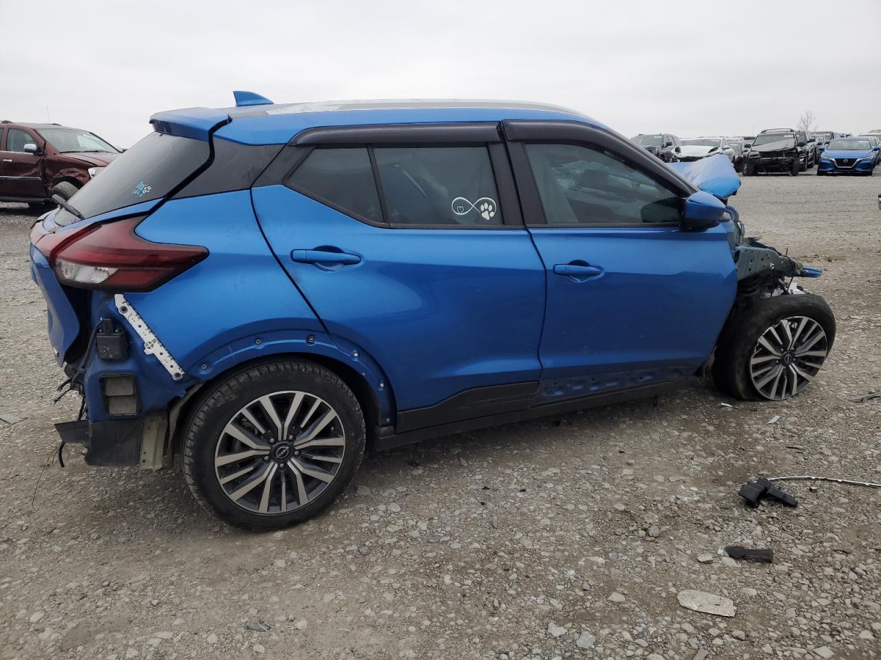 2022 NISSAN KICKS SV VIN:3N1CP5CV2NL497899