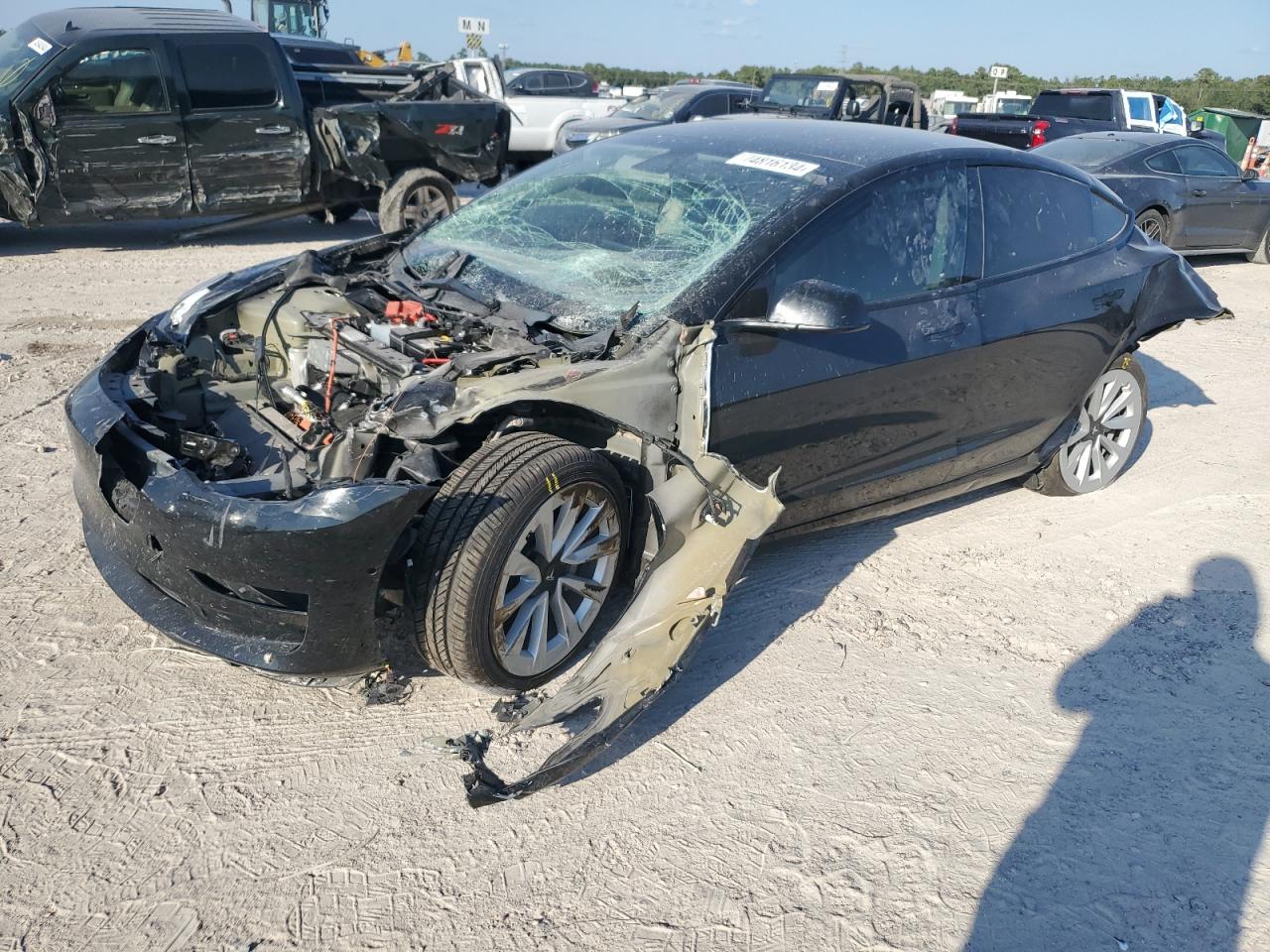 2022 TESLA MODEL 3  VIN:5YJ3E1EA7NF121994