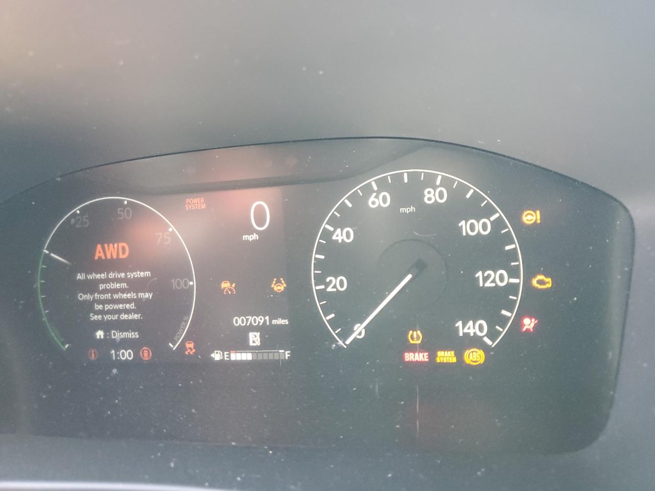 2024 HONDA CR-V SPORT TOURING VIN:7FARS6H91RE052103