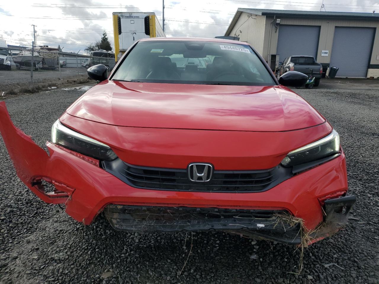 2022 HONDA CIVIC SPORT VIN:2HGFE2F59NH500351