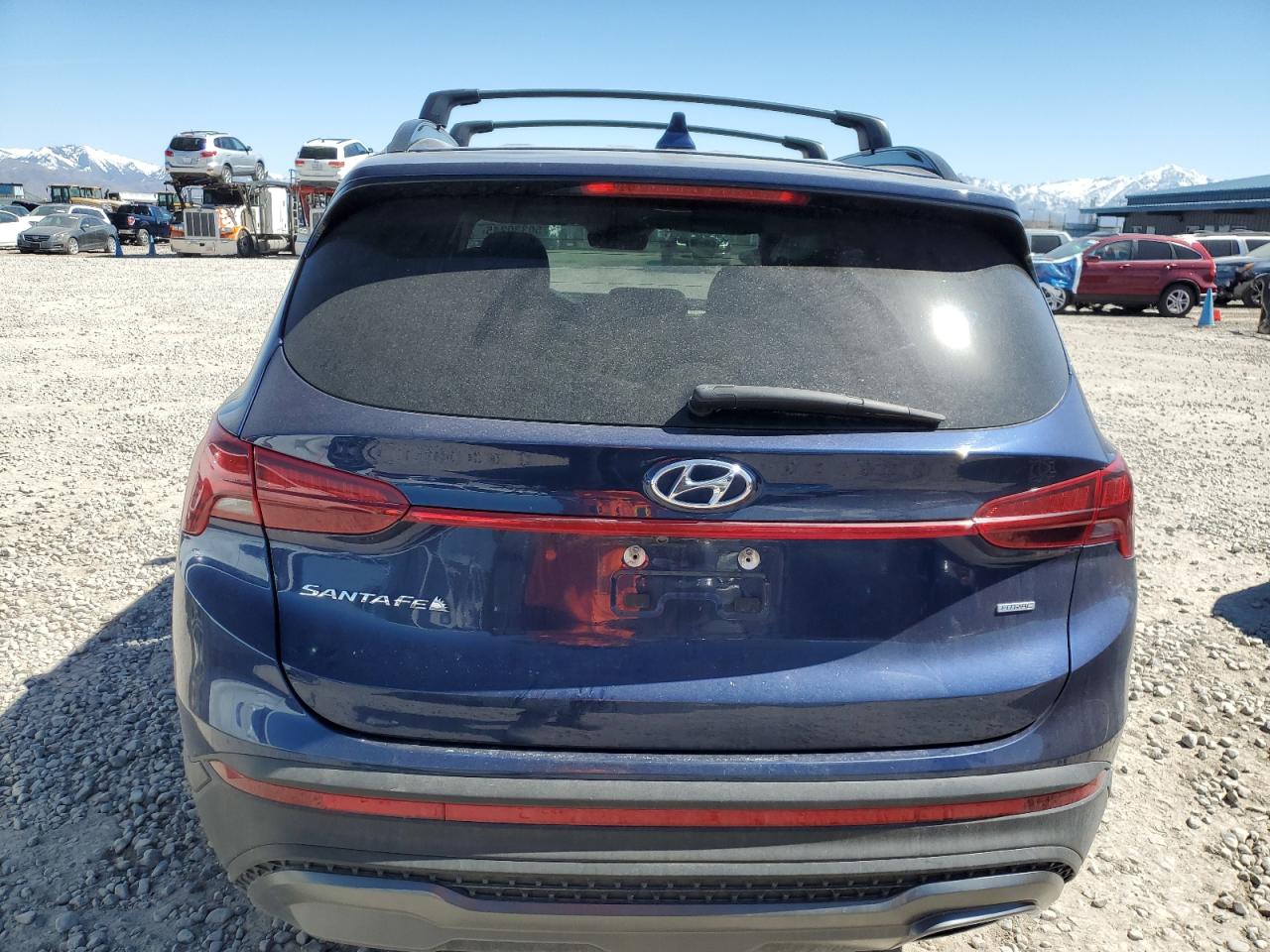 2022 HYUNDAI SANTA FE SEL VIN:5NMS6DAJ9NH411572
