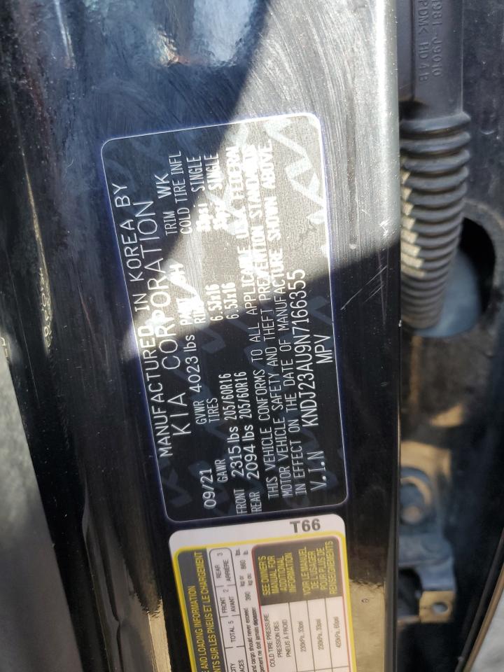 2022 KIA SOUL LX VIN:KNDJ23AU9N7166355