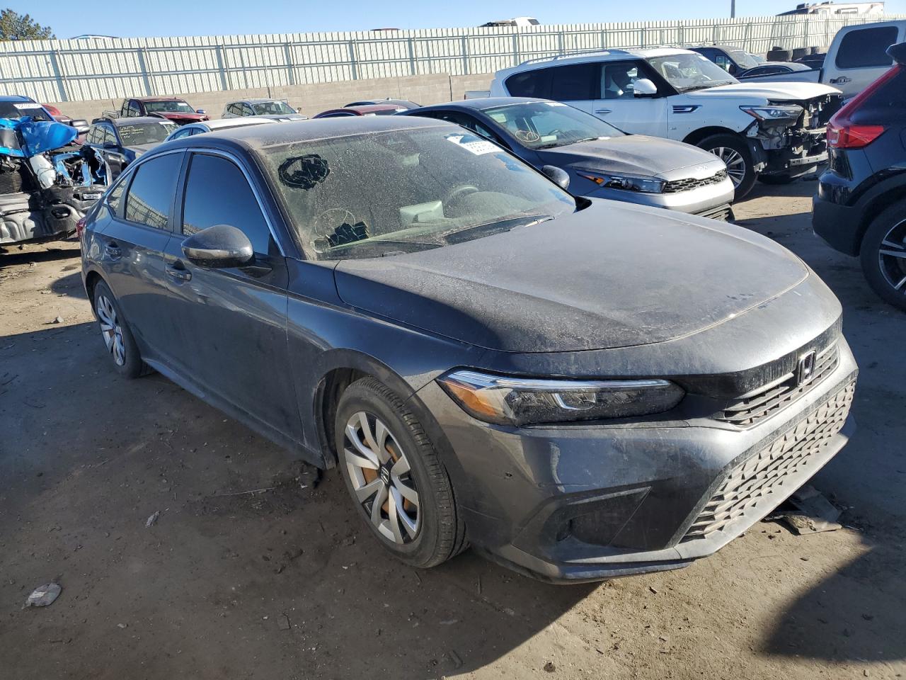 2022 HONDA CIVIC LX VIN:2HGFE2F22NH543466