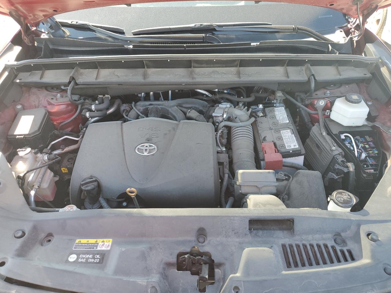 2022 TOYOTA HIGHLANDER PLATINUM VIN:5TDFZRAH5NS103220