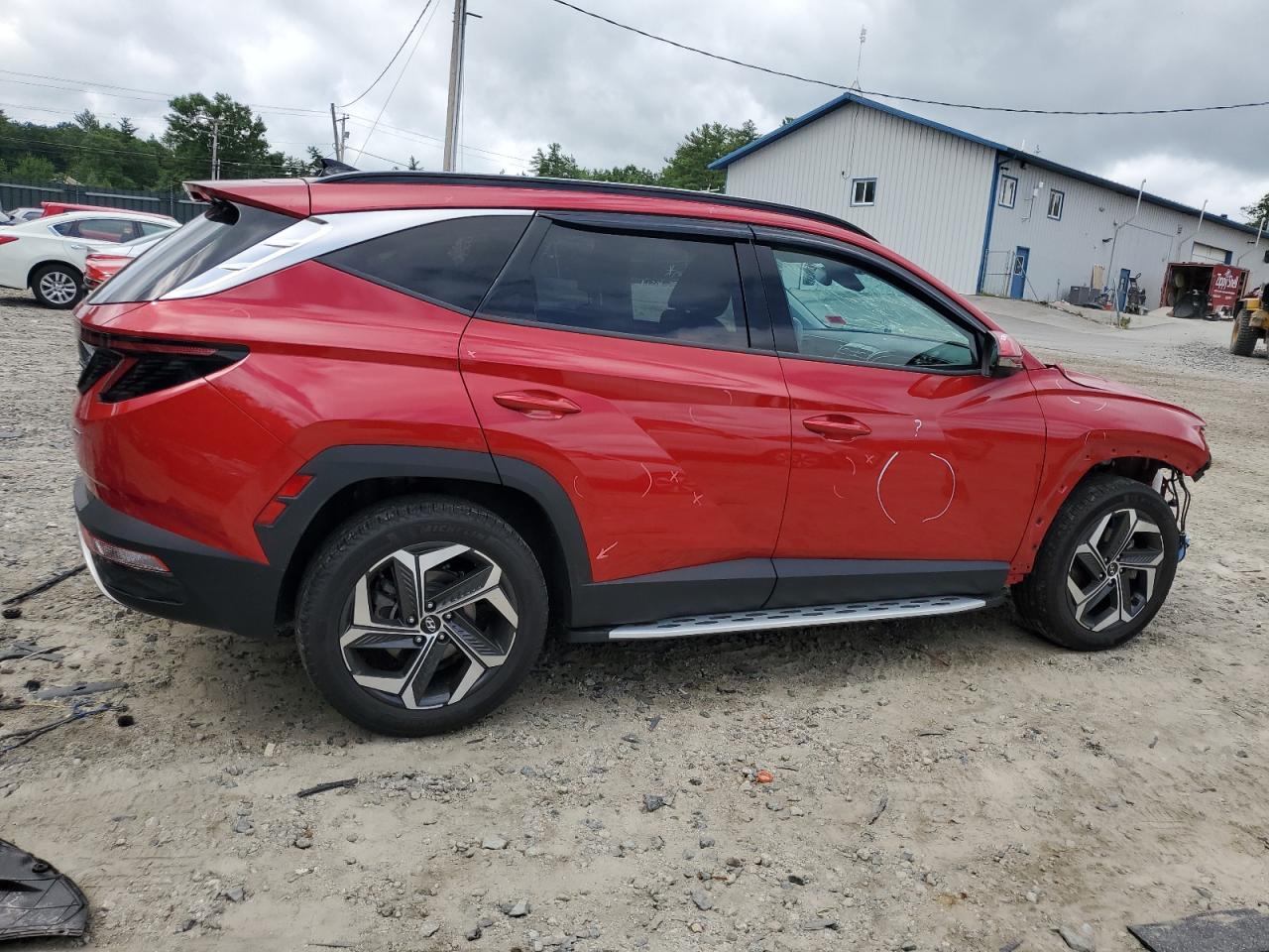 2022 HYUNDAI TUCSON LIMITED VIN:5NMJECAE8NH159745