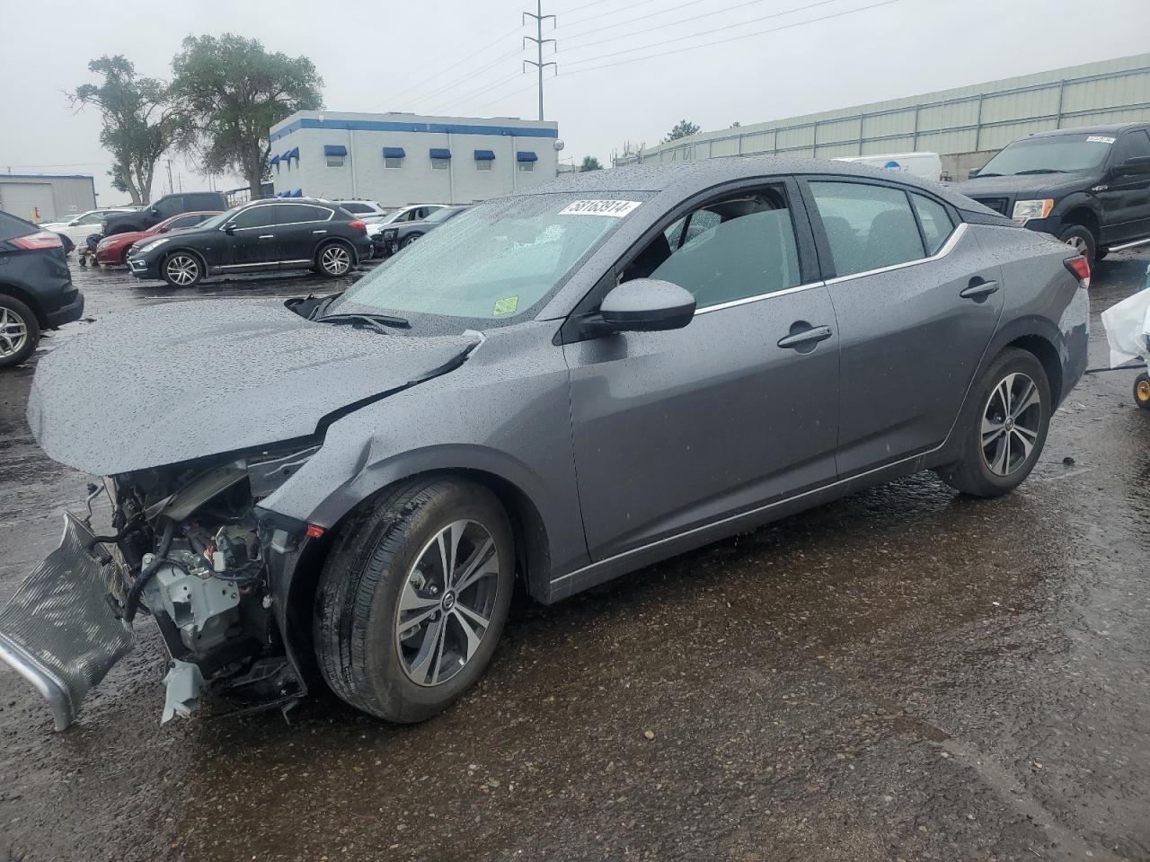 2022 NISSAN SENTRA SV VIN:3N1AB8CV1NY320559