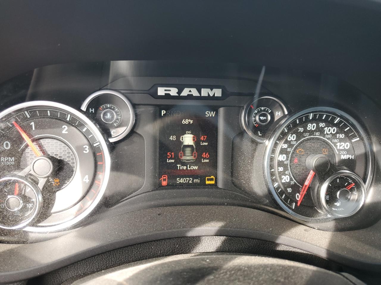 2022 RAM 2500 BIG HORN/LONE STAR VIN:3C6UR5DL3NG296697