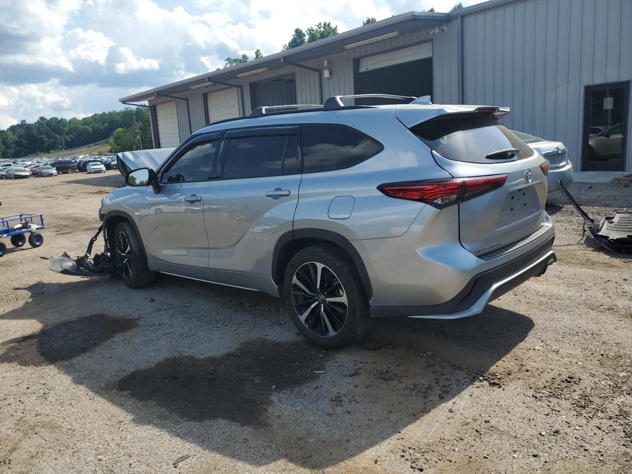 2022 TOYOTA HIGHLANDER XSE VIN:5TDLZRAH0NS103645