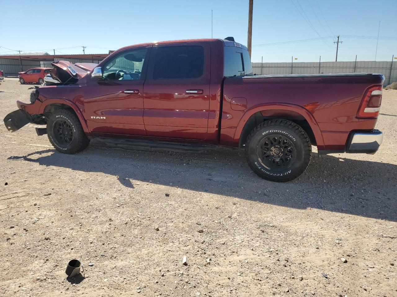 2022 RAM 1500 LARAMIE VIN:1C6SRFJT9NN208390