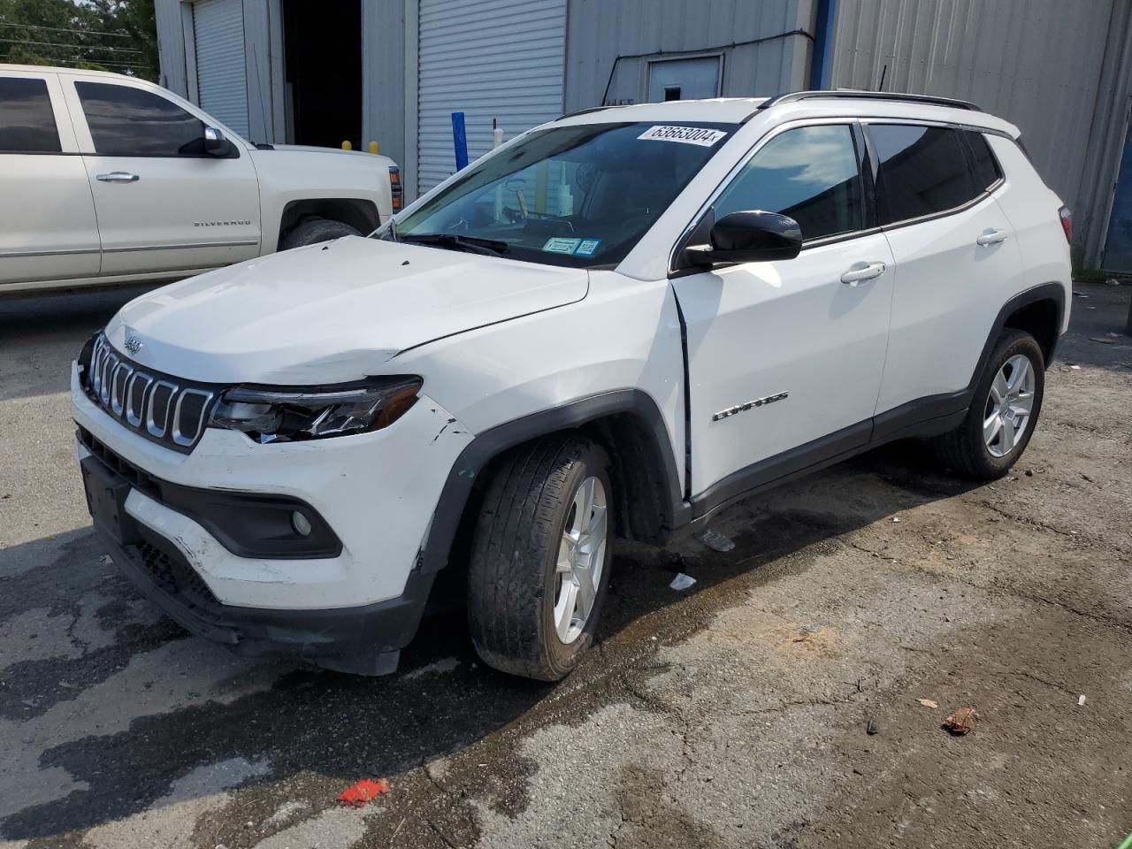 2022 JEEP COMPASS LATITUDE VIN:3C4NJDBB5NT114885