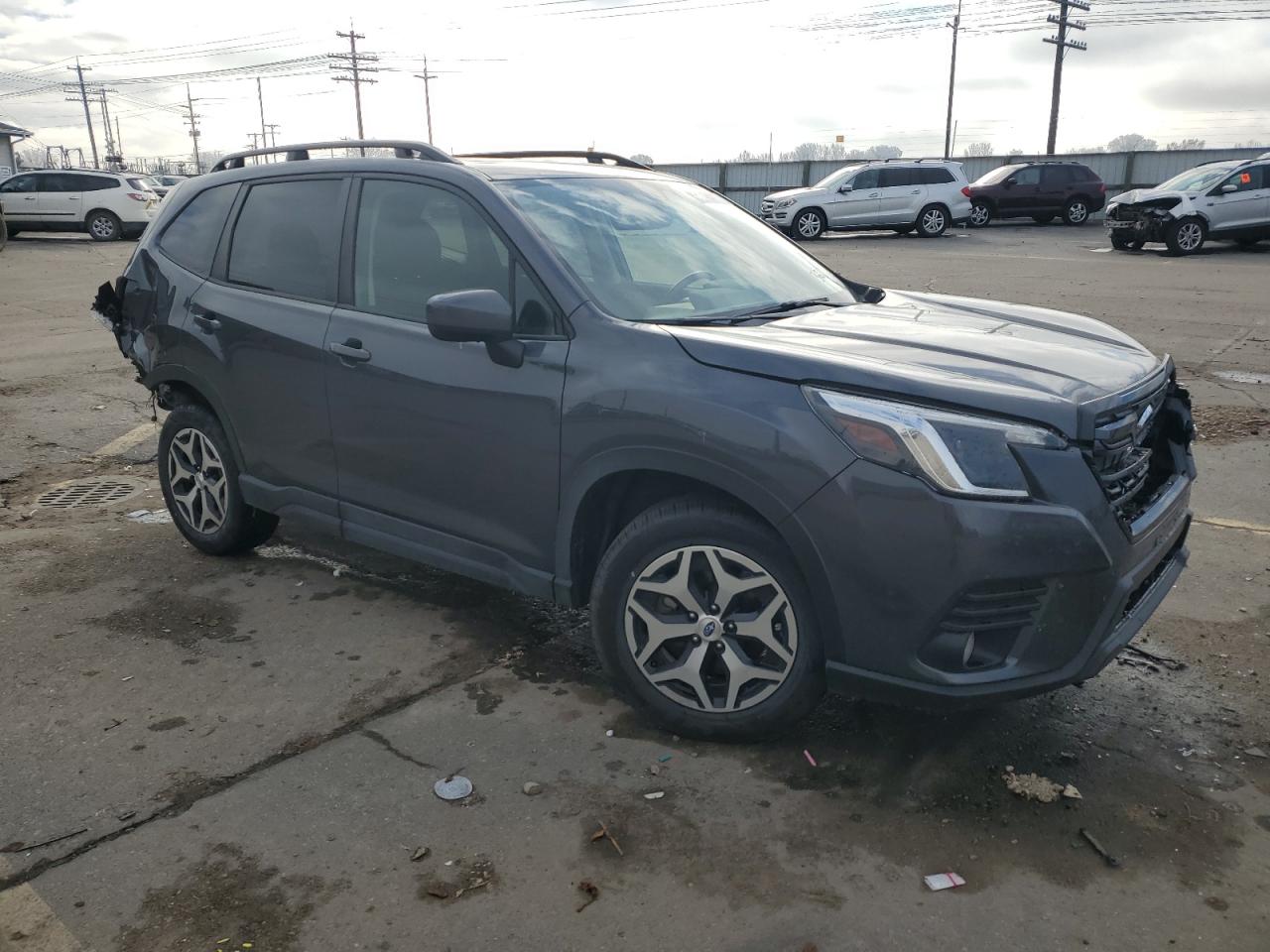 2022 SUBARU FORESTER PREMIUM VIN:JF2SKAEC5NH469607