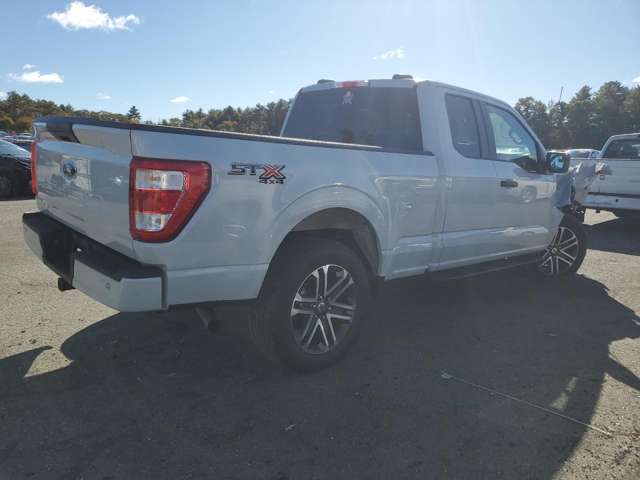 2022 FORD F150 SUPER CAB VIN:1FTFX1E5XNKF18418