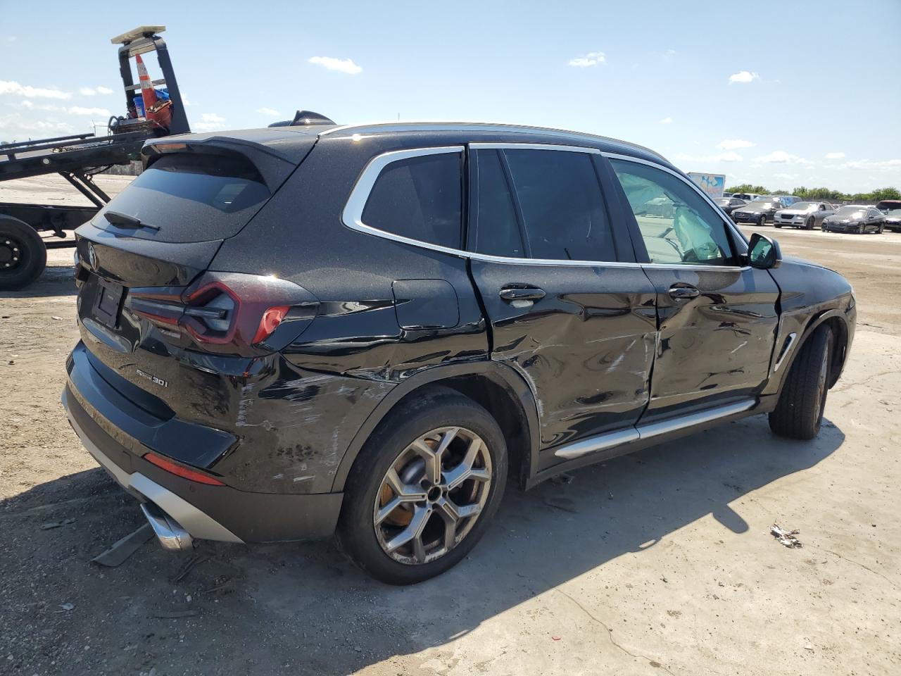 2022 BMW X3 SDRIVE30I VIN:5UX43DP06N9K71801