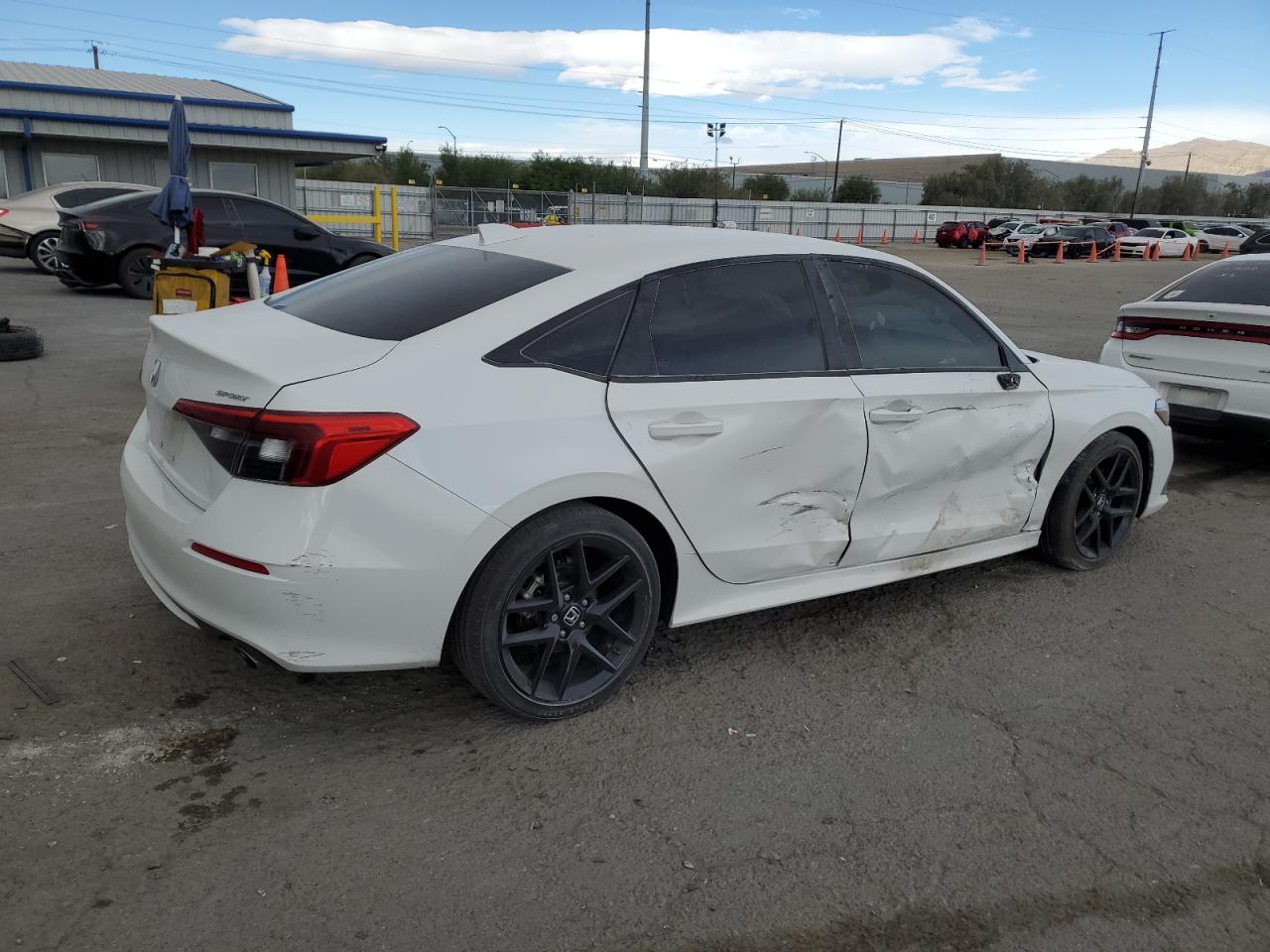 2022 HONDA CIVIC SPORT VIN:2HGFE2F54NH606593