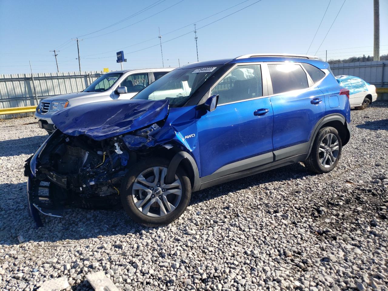 2022 KIA SELTOS S VIN:KNDEUCAA4N7296710