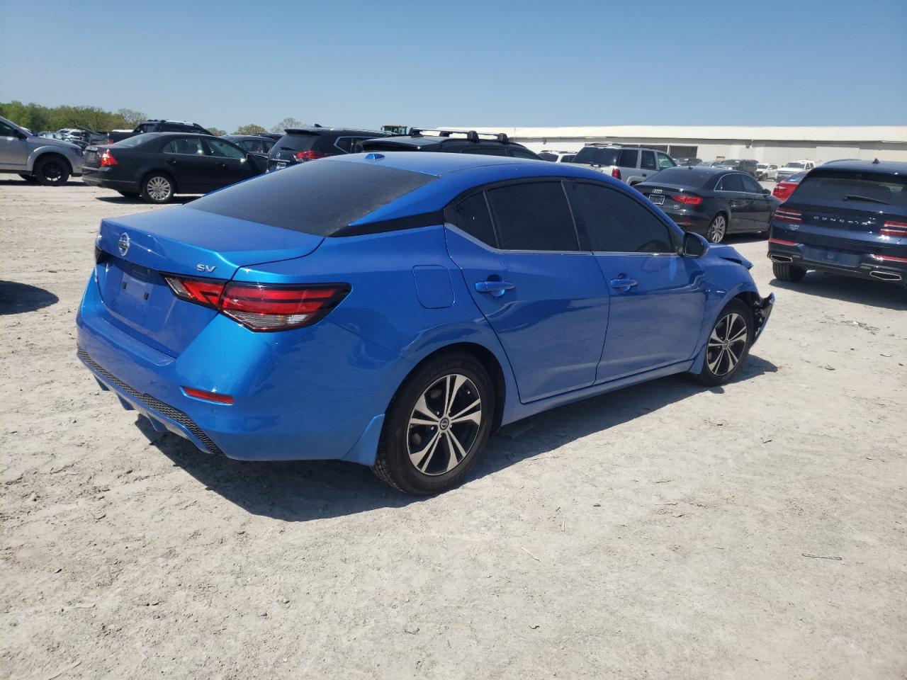 2022 NISSAN SENTRA SV VIN:3N1AB8CV1NY205587