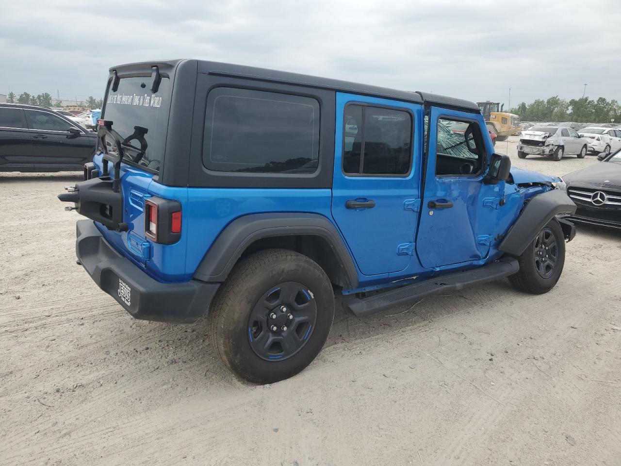 2022 JEEP WRANGLER UNLIMITED SPORT VIN:1C4HJXDN6NW232539