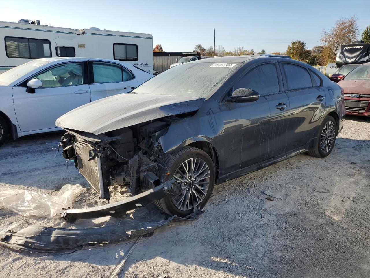 2022 KIA FORTE GT LINE VIN:3KPF54AD4NE506837