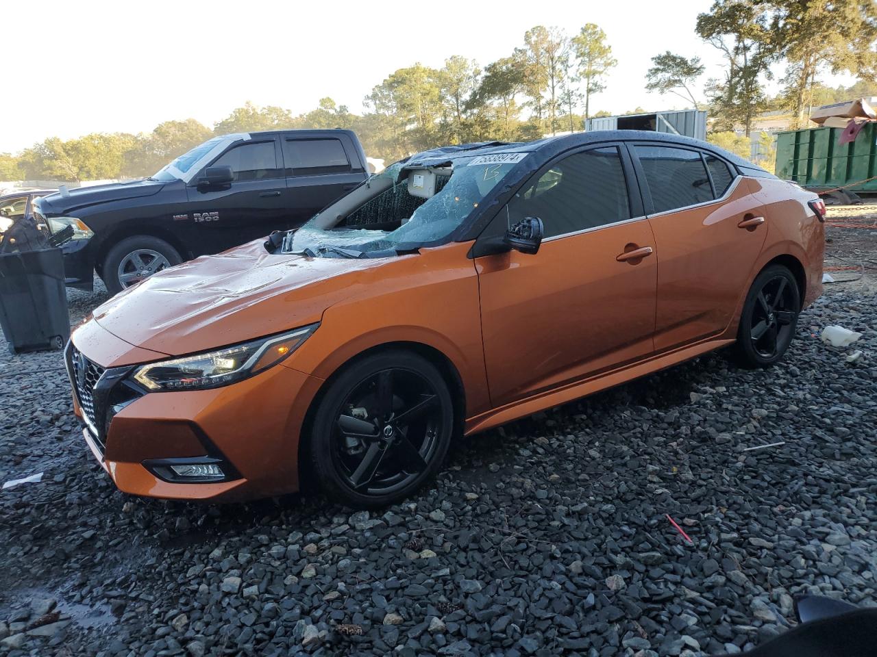 2023 NISSAN SENTRA SR VIN:3N1AB8DV0PY250327