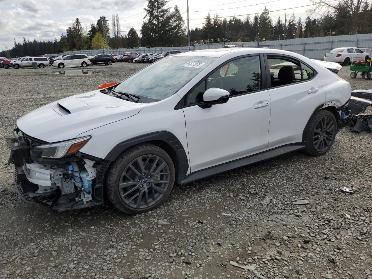 2022 SUBARU WRX GT VIN:JF1VBAU66N8018666